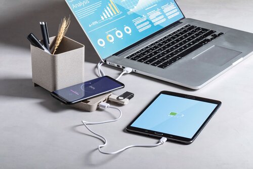 Ampdesk Multifunktionaler Stifteköcher