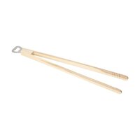 Holz-Grillzange Opener mit Kapselheber 43 cm