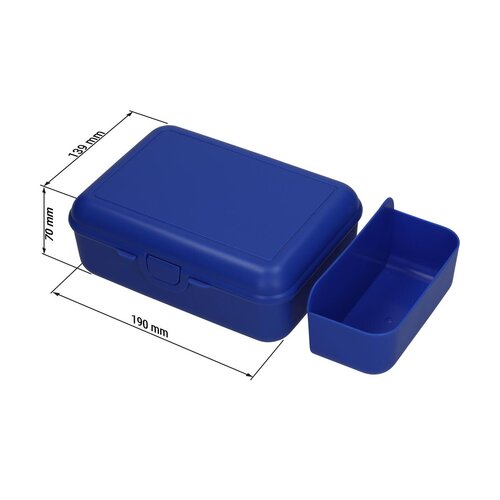 Vorratsdose "School-Box" deluxe, mit Trennschale