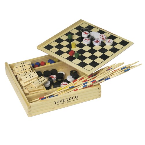 Spielset in Holzbox Cherie