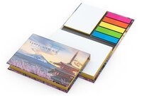 Haftnotiz-Set Wien Bookcover White Bestseller 10025 Blatt Farbschnitt