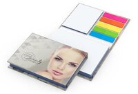 Haftnotiz-Set Prag Bookcover White Bestseller 10025 Blatt Farbschnitt