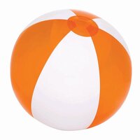 transparent orange /  weiß