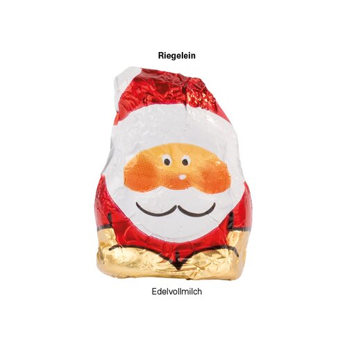 Werbeanhänger mit Mini Weihnachtsmann
