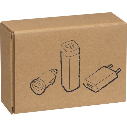 Travel Set Powerbank, EU-Stecker und USB Ladegerät