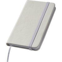 Notizbuch mit Lesebändchen und Gummibandverschluss