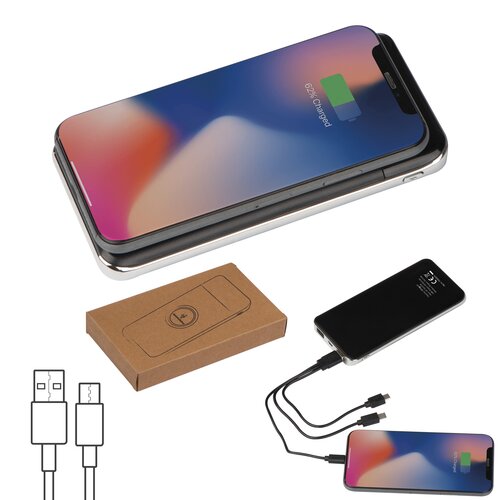 Powerbank mit Induktionsladefunktion 8.000mAh