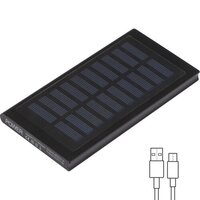 Solar Powerbank aus Metall 8000mAh