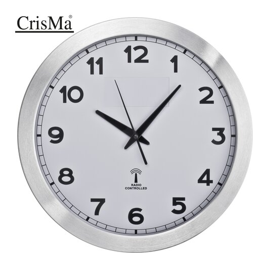 Funk Wanduhr aus Metall