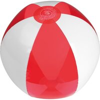 Strandball bicolour farbigtransparent