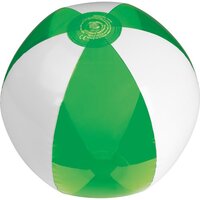 Strandball bicolour farbigtransparent