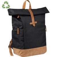 RPET Rucksack mit Korkboden