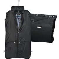 Kleidersack aus Polyester mit Metallschild