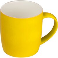 Tasse aus Porzellan außen gummiert 300ml