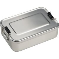 Brotzeitdose aus Aluminium zum Verschließen