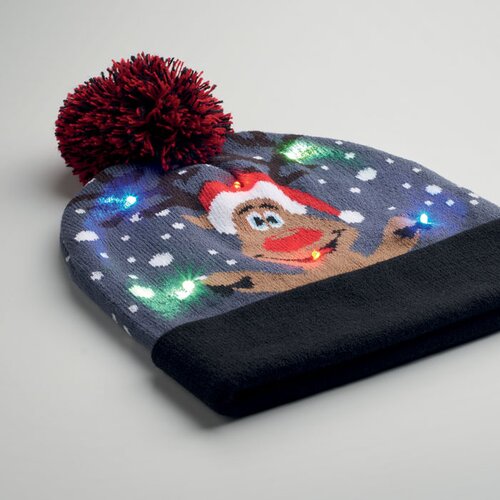 SHIMAS LIGHT Weihnachtliche Strickmütze LED