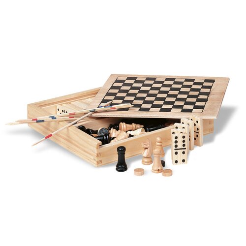 TRIKES Spielesammlung in Holzbox