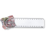 LASTA Lineal mit LupeWinkelmesser