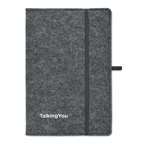 FELTBOOK DIN A5 Notizbuch RPET-Filz