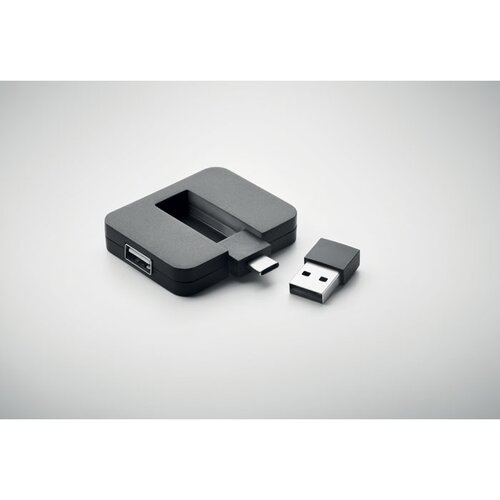SQUARE-C 4 Port USB Hub