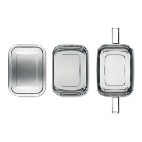 DOUBLE CHAN Lunchbox aus Edelstahl