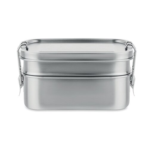 DOUBLE CHAN Lunchbox aus Edelstahl