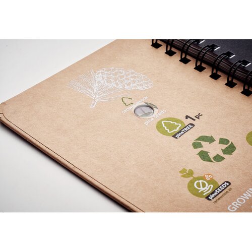 GROWNOTEBOOK™ Notizbuch Kiefersamen