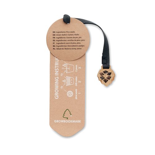 GROWBOOKMARK™ Lesezeichen Kiefersamen