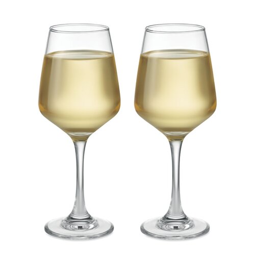 CHEERS Set mit 2 Weingläsern