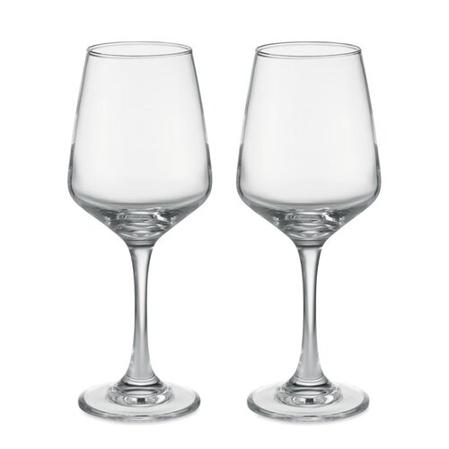 CHEERS Set mit 2 Weingläsern