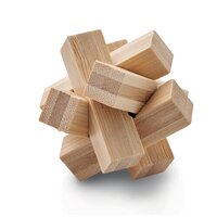 CUBENATS HolzpuzzleGehirnjogging Bambus