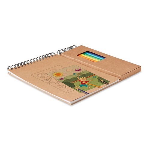 COLOPAD Malset mit 8 Buntstiften