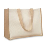 CAMPO DE FIORI Jute/Canvas Shopper 