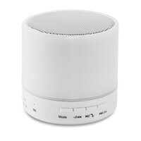 ROUND WHITE Wireless Lautsprecher LED