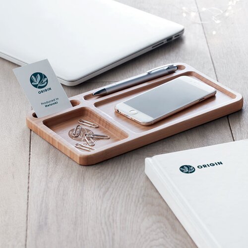 CLEANDESK Organizer mit Ladestation