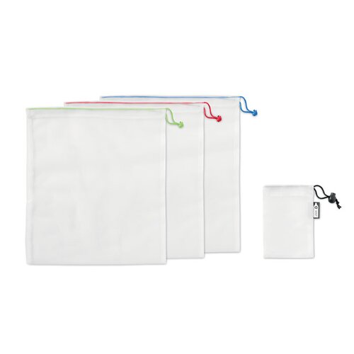VEGGIE SET RPET Obst/Gemüsenetze 3teilig
