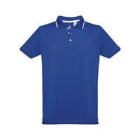 THC ROME Zweifarbiges Baumwoll-Poloshirt für Herren