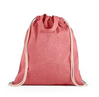 RISSANI TragetascheTurnbeutel 2in1 aus recycelter Baumwolle 70 und polyester 30 rPET 140 gm