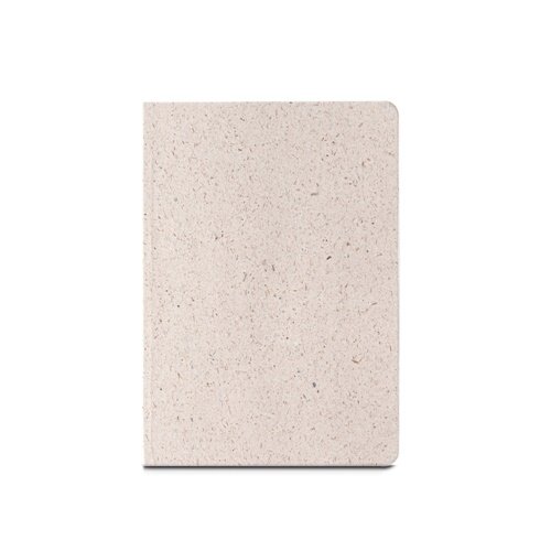 ORGANIC SEMI-RIGID. Notizbuch A5 mit semi-flexiblem Cover aus Elefantendung (80%)