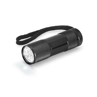 FLASHY Taschenlampe aus Aluminium mit 9-LEDs