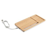 MOTT Schreibtisch-Organizer mit 15W wireless Ladegerät aus Bambus und ABS