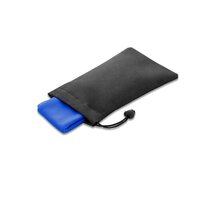 BERNAL Sporthandtuch aus recyceltem Polyester 100 rPET dient zur Erfrischung mit Vliesstoffbeutel