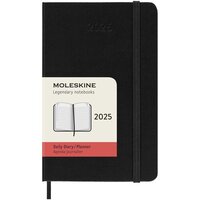 Moleskine Hardcover 12 Monate Tageskalender  Pocket-Format