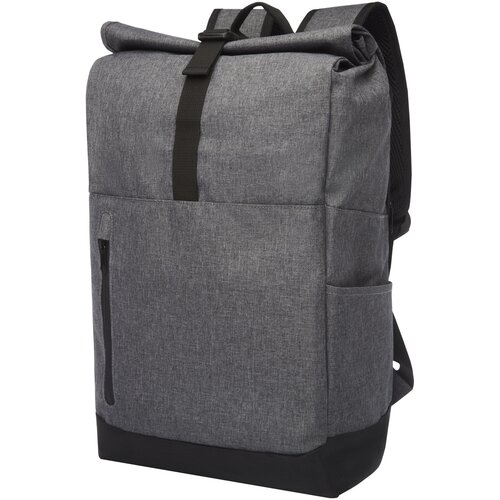 Libra 15,6" GRS recycelter Rolltop Laptop-Rucksack 12L