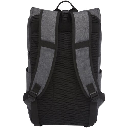 Libra 15,6" GRS recycelter Rolltop Laptop-Rucksack 12L