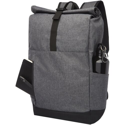 Libra 15,6" GRS recycelter Rolltop Laptop-Rucksack 12L