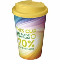 Brite-Americano Eco 350 ml Isolierbecher mit auslaufsicherem Deckel