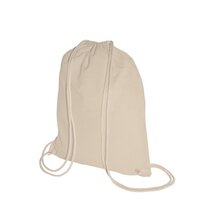 Baumwoll-Turnbeutel mit Tragekordeln - 135 gm - 38 x 46 cm