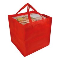 Non-Woven-Tasche mit kurzen Griffen - 80 gm - 36 x 36 x 37 cm