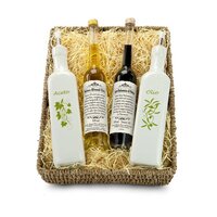 Geschenkset  Präsenteset Essig-Ölspender im Korb
